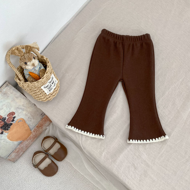 【BABY&KID】冬新作蝶結び裏起毛ベストSK102734