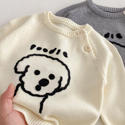 【BABY&KID】ペット柄可愛いセーターSK030718