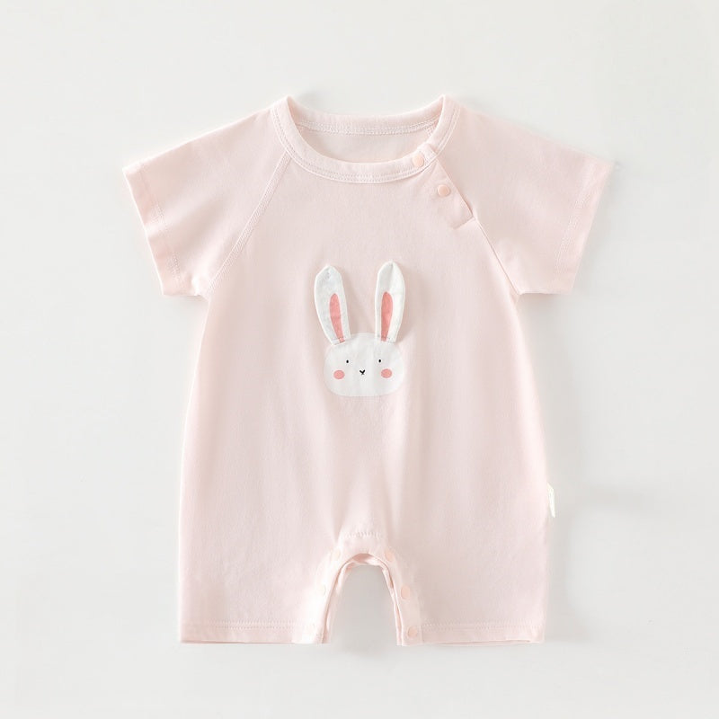 【BABY】夏新作どうぶつ柄カバーオールSK106305